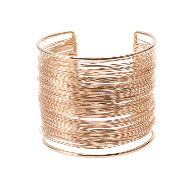 Open Wire Bracelet - Stylish and Trendy Jewelry