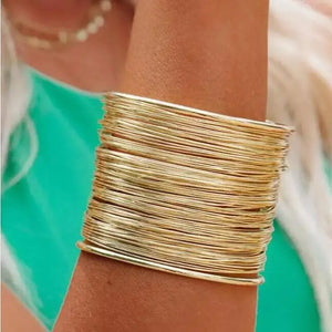 Open Wire Bracelet - Stylish and Trendy Jewelry