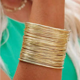 Open Wire Bracelet - Stylish and Trendy Jewelry