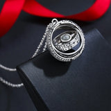 100 Language I Love You Projection Necklace for Women