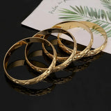 Dubai Bangles Women Men Bracelets African European Ethiopia Girls Bride Bangle