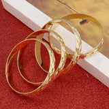 Dubai Bangles Women Men Bracelets African European Ethiopia Girls Bride Bangle