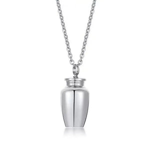 Columbarium Shape Pendant Urn Necklace Perfume Ash Holder