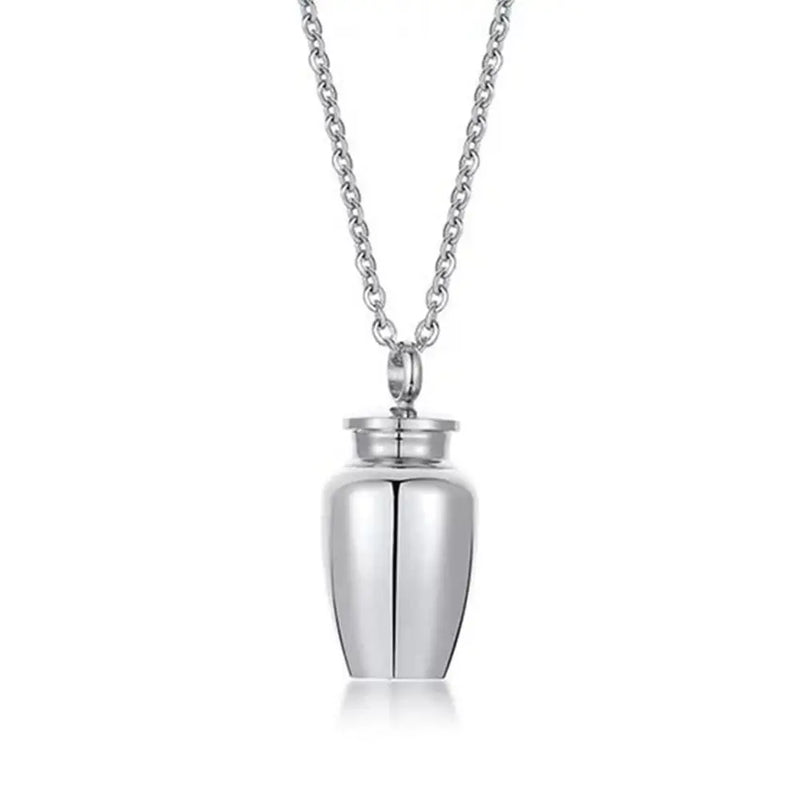 Columbarium Shape Pendant Urn Necklace Perfume Ash Holder