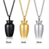 Columbarium Shape Pendant Urn Necklace Perfume Ash Holder
