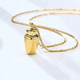 Columbarium Shape Pendant Urn Necklace Perfume Ash Holder