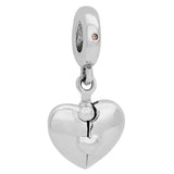 925 Silver Sister Heart Locket Pendant