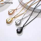 Memorial Ashes Urn Pendant Stainless Steel Cremation Pet Urns