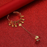 Openable Ring Chain Bangles Dubai Ethiopian Women Bracelet