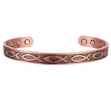Adjustable Magnetic Bracelet Retro Copper Classic Charm Casual Party Jewelry