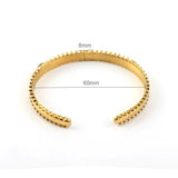 Crystal Cuff Bracelet for Women