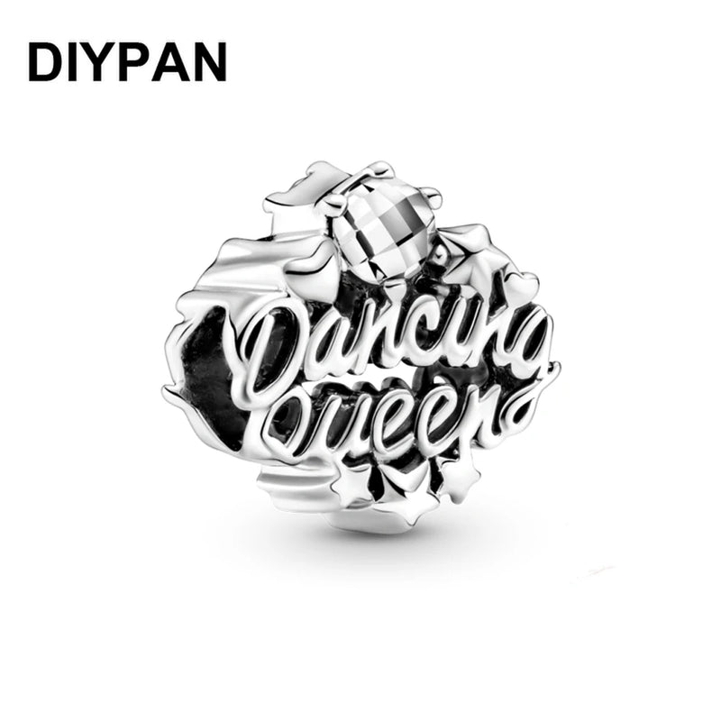 Openwork Dancing Queen Charm for Bracelet