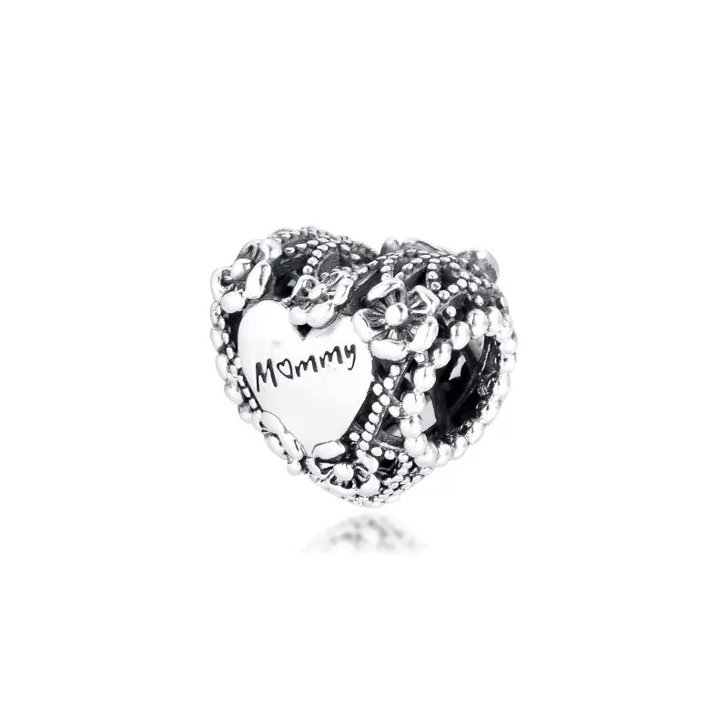 Mummy Charm Silver 925 Beads for Charms Bracelets Mother