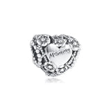 Mummy Charm Silver 925 Beads for Charms Bracelets Mother