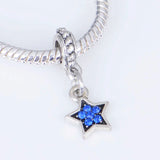 Moon and Star Goodnight Charm Beads for Bracelet DIY Jewelry Gift