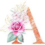 Orange Alphabet Jewelry Box Bridesmaid Gift Mystery Box