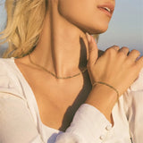 Women's Stainless Steel Cuban Chain Necklace