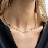 Women's Stainless Steel Cuban Chain Necklace