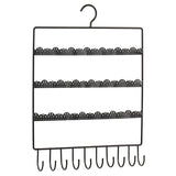 Wall Mounted Jewelry Organizer Holder Display Rack