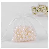 Organza Packing Bag Jewelery Show Drawstring Lucency Bright 10X15cm
