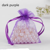 Organza Packing Bag Jewelery Show Drawstring Lucency Bright 10X15cm