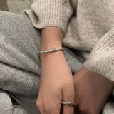 Geometrical Open Adjustable Bracelet for Women