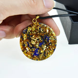 Orgone Pendant Lazurite Crystal Healing Resin Pendant