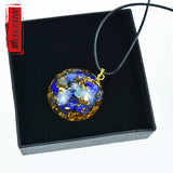 Orgone Pendant Lazurite Crystal Healing Resin Pendant