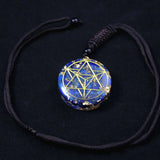 Orgone Pendant Lapis Lazuli Chakra Necklace Jewelry Orgonite