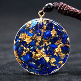 Orgone Pendant Lapis Lazuli Chakra Necklace Jewelry Orgonite
