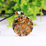 Orgonite Necklace Eye Of Horus Egypt Protection Pendant
