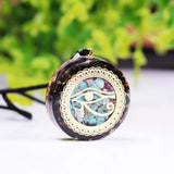Orgonite Necklace Eye Of Horus Egypt Protection Pendant