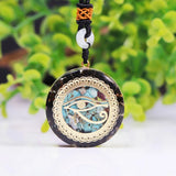 Orgonite Necklace Eye Of Horus Egypt Protection Pendant
