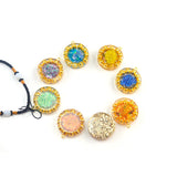 Orgonite Pendant Resin Charms Joyeria Jewelry Pingente Chakra Amulet