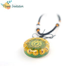Orgonite Pendant Resin Charms Joyeria Jewelry Pingente Chakra Amulet