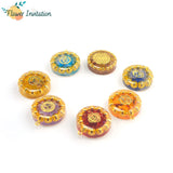 Orgonite Pendant Resin Charms Joyeria Jewelry Pingente Chakra Amulet