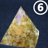 Orgonite Pyramid Sahasrara Chakra Jeremiel Crystal Lucky Pyramid