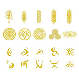 Orgonite Stickers Resin Copper Stickers Clear Decorate Stickers