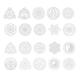 Orgonite Stickers Resin Copper Stickers Clear Decorate Stickers