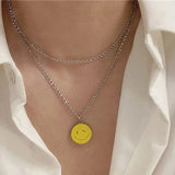 Summer Angel Love Heart Hollow Out Pendant Necklace for Women
