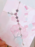 925 Sterling Silver Star Butterfly Clasp Necklace