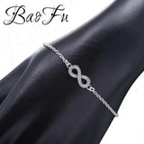 925 Silver Seed Love Silhouette Bracelet Lobster Clasp DIY Jewelry