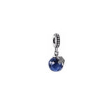 925 Silver Charm Bead Pendant CZ Fit Pandora Bracelets