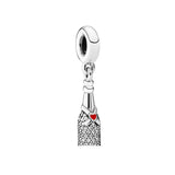 925 Silver Heart Charm Pendant for Jewelry