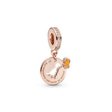 925 Silver Heart Charm Pendant for Bracelets Necklaces