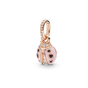 925 Silver Heart Charm Pendant for Bracelets Necklaces