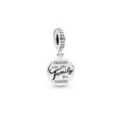 925 Sterling Silver Heart Charm Pendant for Bracelets Necklaces