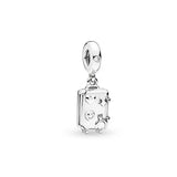 925 Silver Heart Charm Pendant for Jewelry