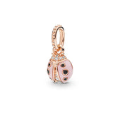 925 Sterling Silver Love Heart Charm Pendant for Bracelets Necklaces