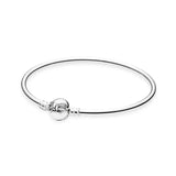925 Sterling Silver Pan Bracelet Love Heart Logo Edition